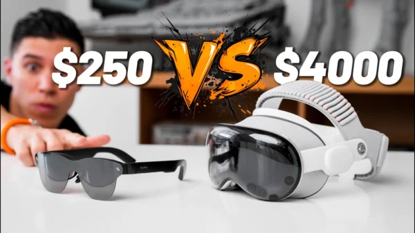 $250 VS $4000 AR Headset - RayNeo Air 3S Pro