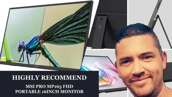 HIGHLY RECOMMEND | MSI Pro MP165 FHD Portable 16inch Monitor