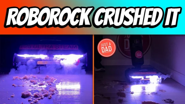 This Roborock BLEW My Mind! Steam Power + No Chemicals F25 Ultra Steam Wet Dry Mop