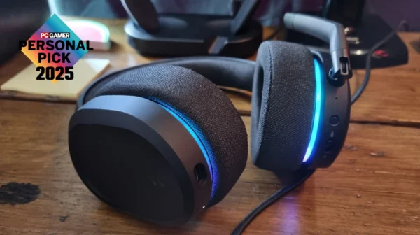This gaming headset feels like it comes from 2035, but I'm giving it my personal pick award right now