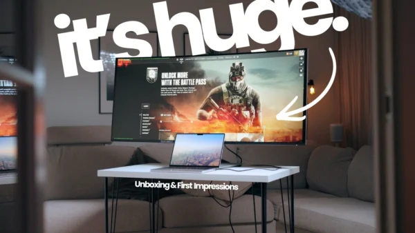 Dell's 52” 6K Monitor Might Be the Endgame For Productivity — Unboxing & First Impressions