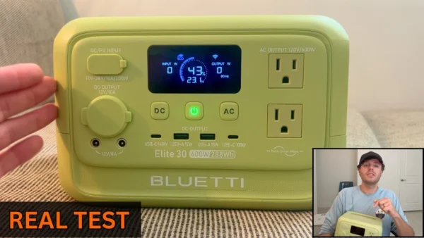 BLUETTI Elite 30 V2 Review - Real-World Testing, Pros & Cons