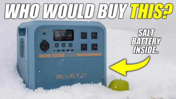 This Battery is Made of SALT!? – Bluetti Pioneer Na 1500