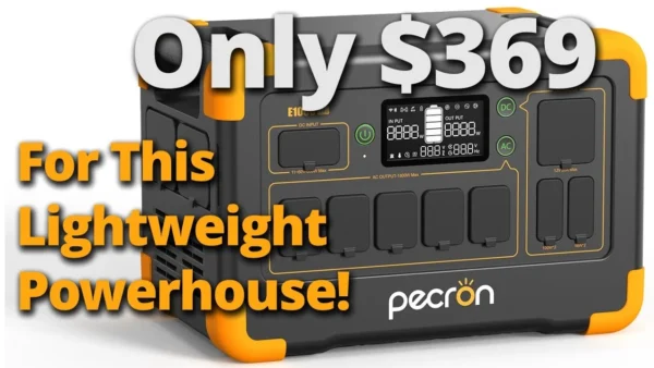 Pecron E1000LFP - The best Portable Power Station on the market? Yes it really is that good!