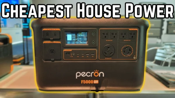 Pecron F5000LFP: LOW Price HIGH Power