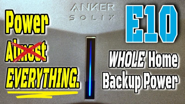 Can this New E10 Power My ENTIRE House (Even Central AC?!) – Anker SOLIX E10 Full Review