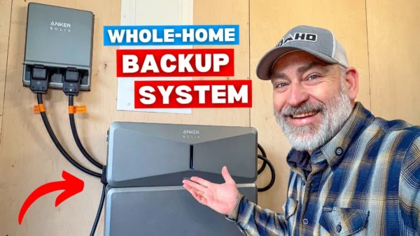 EASIEST Grid-Tied Solar Battery Back Up System | Anker SOLIX E10
