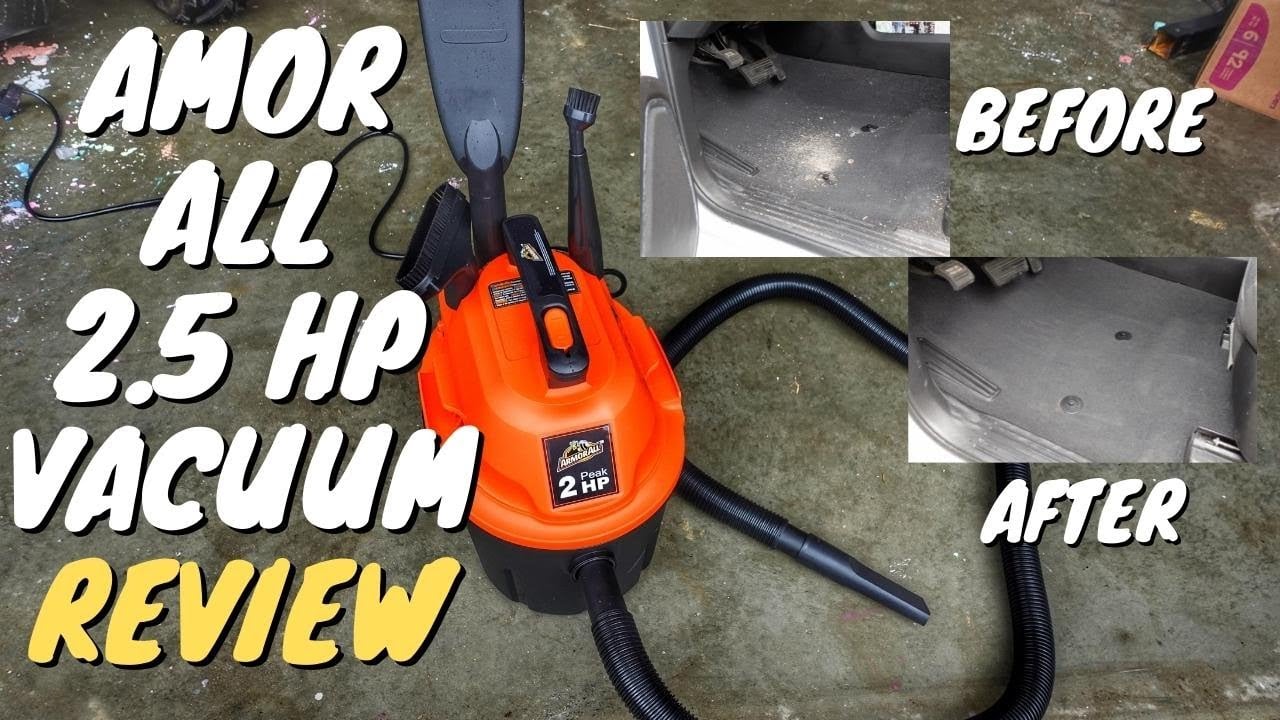 Reviewing Armor All AA255 | 2.5 Gallon 2 Peak HP Wet/Dry Utility Shop Vacuum