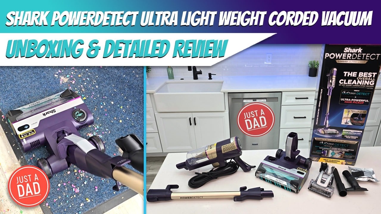 NEW! Shark PowerDetect Ultra-Light Corded Vacuum HZ4002 UNBOXING & DETAILED REVIEW