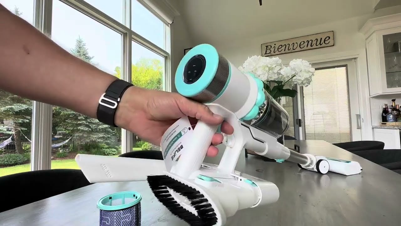 Belife BVC11 Cordless Vacuum Cleaner, 25Kpa 380W Brushless Stick Vacuum Review