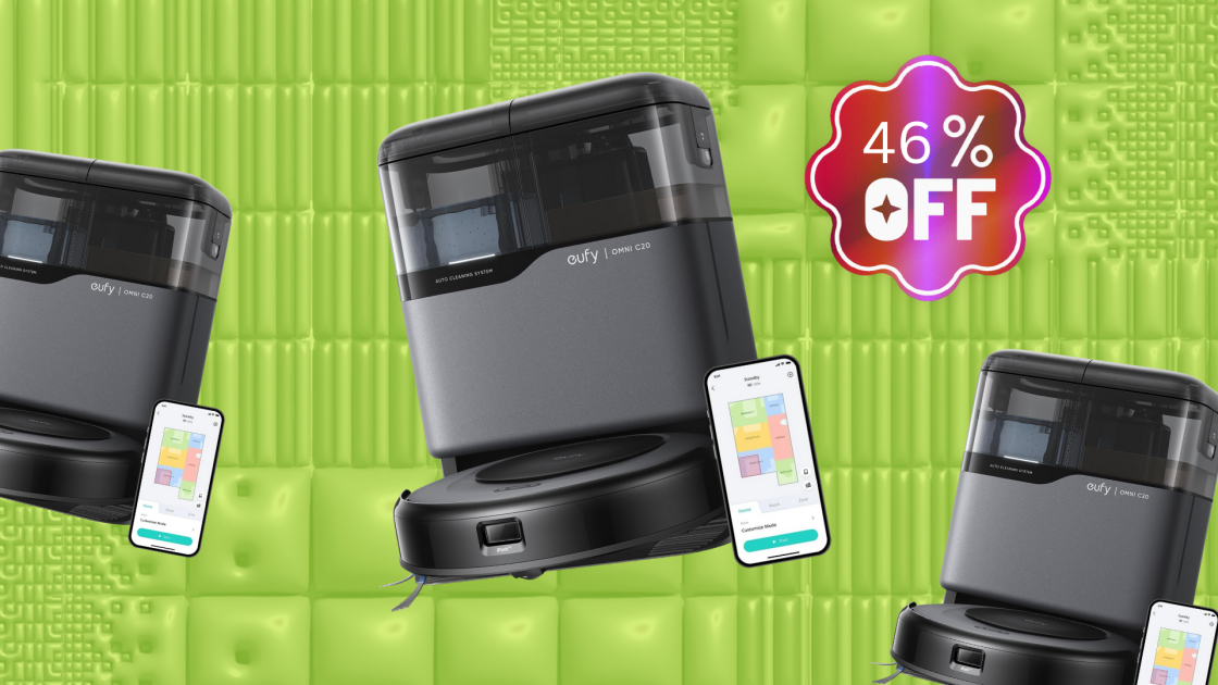 Bust the Dust and Sweep $320 Off the Eufy Omni C20 Robot Vacuum