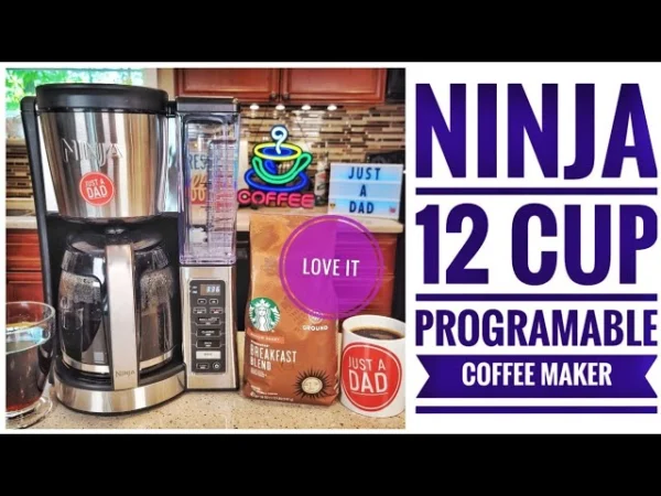 I LOVE Ninja CE251 Programmable Brewer 12 Cup Coffee Maker REVIEW & HOW TO MAKE COFFEE