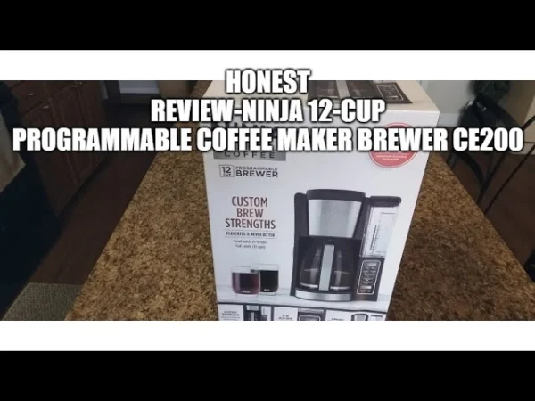 Honest Review Ninja 12 Cup Programmable Coffee Maker Brewer CE200
