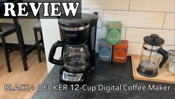 BLACK + DECKER 12-Cup Digital Coffee Maker | How to Use & Review