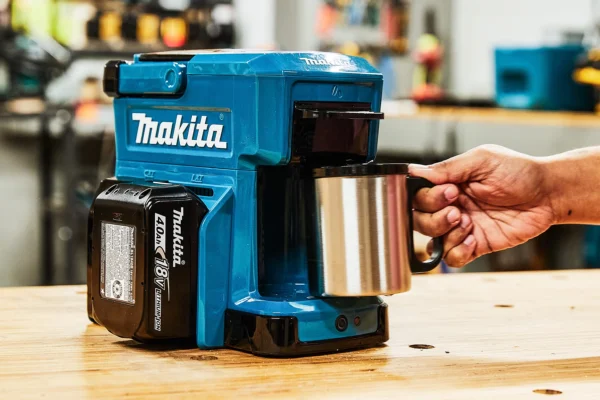 Can a Power Tool Brand Brew a Good Cup of Coffee? We Review the Makita Cordless Coffee Machine