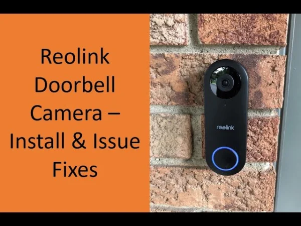 Reolink Doorbell Camera WIFI - Install