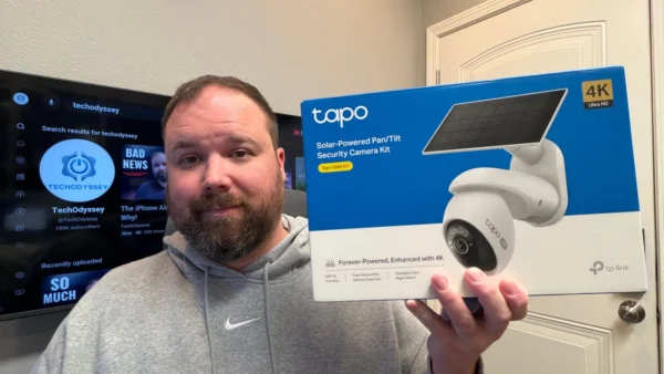 TAPO 4K Solar Powered 4K Pan/Tilt Security Camera (C660 KIT) // All in One Security!