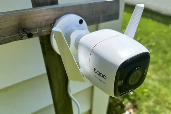 TP-Link's Tapo Outdoor Security Wi-Fi Camera provides excellent 2K HD video resolution to help you ward off intruders day and