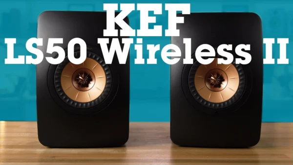KEF LS50 Wireless II powered stereo speakers | Crutchfield