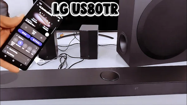 LG US80TR Sound Bar Review - Wireless 5.1.3 Dolby Atmos Setup & Test