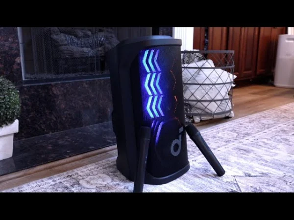 soundcore Rave 3S: ULTIMATE Karaoke AI Party Speaker With AI Vocal Remover and 2 Mics
