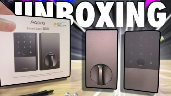 Aqara U100 Lock with Apple HOME KEY!