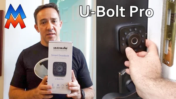Ultraloq U-Bolt Pro Smart Deadbolt Review and Demonstration