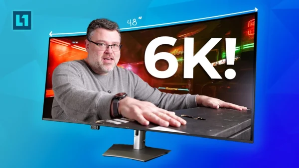 Dell Sent Wendell a New Monitor for the Studio: Dell UltraSharp 52 Thunderbolt Hub Monitor - U5226KW