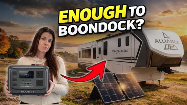 Can a Portable Power Station Run a 40ft Fifth Wheel? Real Boondocking Test