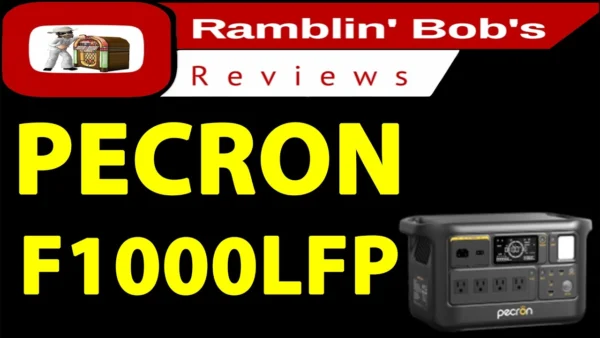 PECRON F1000LFP Power Station - Full Specs and NEW INFO Update !!!!!