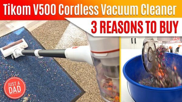 Tikom V500 Cordless Vacuum Cleaner 3 REASONS TO BUY