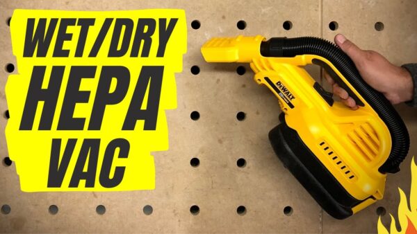 Awesome little wet/dry vac! Dewalt Portable Cordless DCV517 REVIEW
