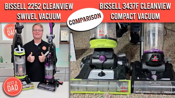 Bissell COMPARISON: CleanView Swivel vs Compact Turbo