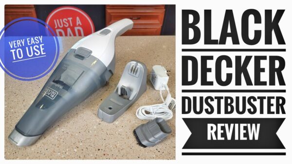 Black Decker DustBuster Quick Clean Cordless Handheld Vacuum Review Very Light Weight & Easy