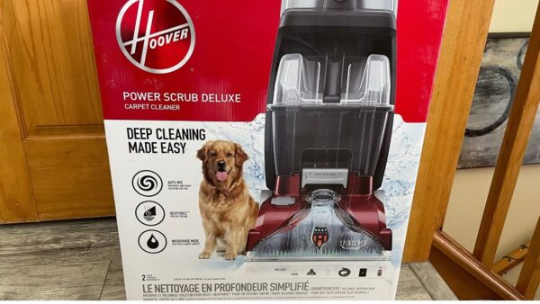 Hoover Power Scrub Deluxe Carpet Cleaner - How it works - Review
