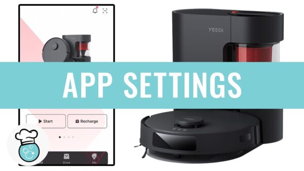 Yeedi C12 Pro Plus App Settings Tutorial