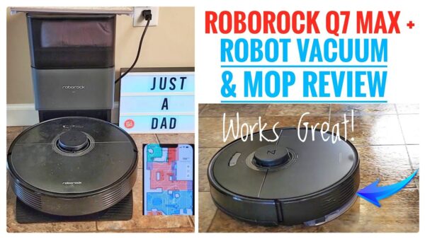 roborock Q7 Max + Robot Vacuum & Mop with Auto Empty Dock REVIEW I LOVE IT!!!!