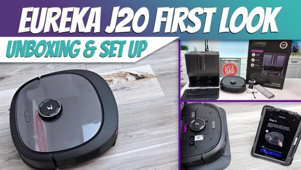 Eureka J20 Robot Vacuum & Mop Combo Unboxing & Setup FIRST LOOK REVIEW