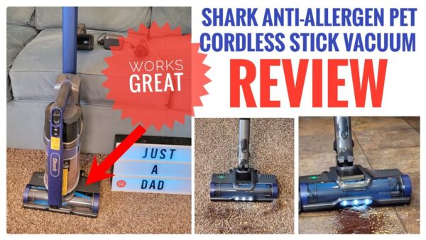 Shark Cordless Stick Vacuum Anti-Allergen Pet Power IZ36HT Self Cleaning Review