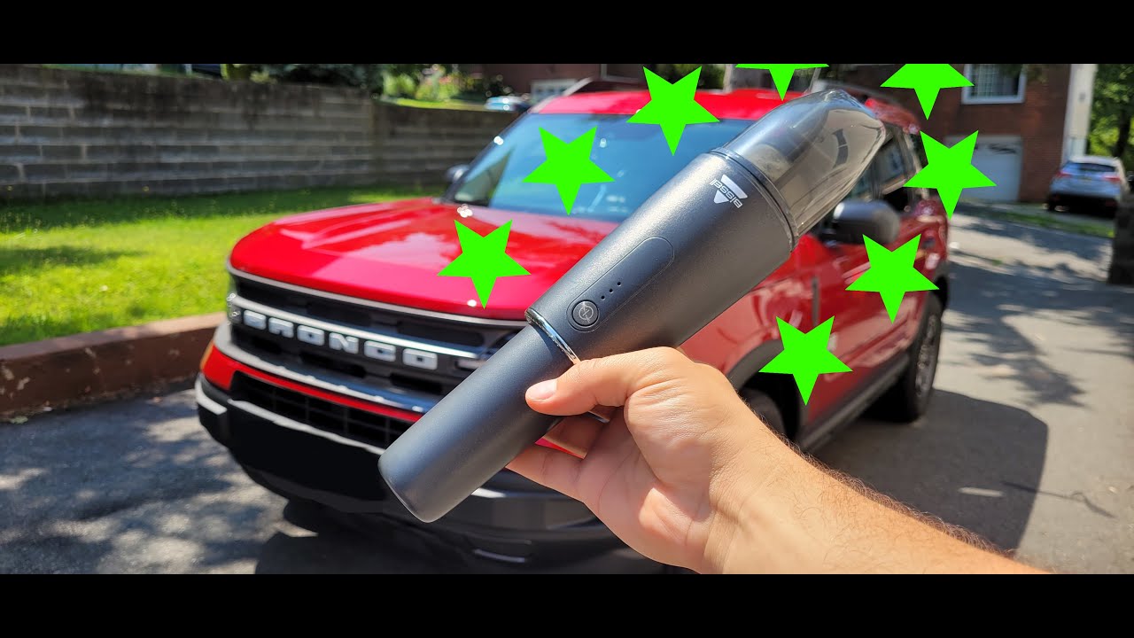 Tiny vacuum cleans the whole car !? | Car Gadget Review | Bissell Aeroslim