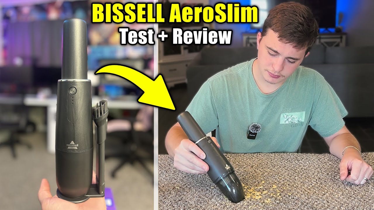 Bissell AeroSlim Vacuum Test & Review