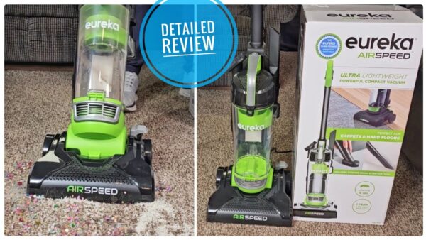 Eureka Airspeed Ultra-Lightweight Compact Bagless Upright Vacuum Cleaner, NEU10AE4 Review