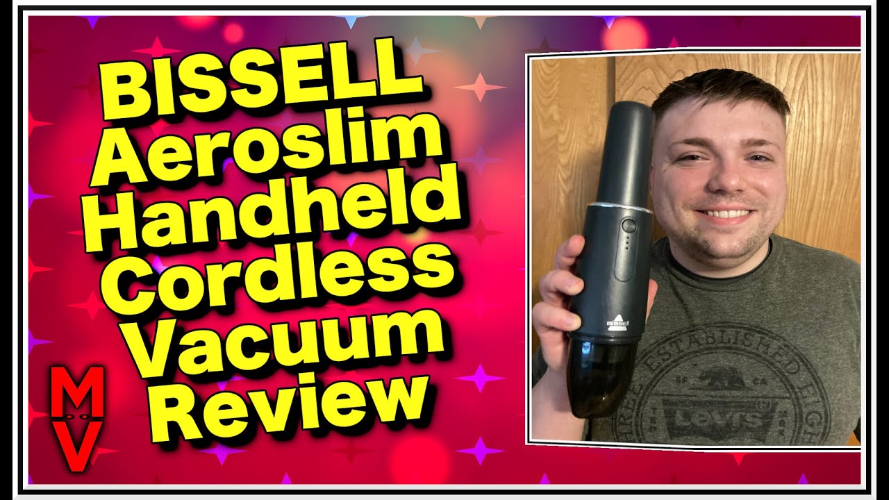 Bissell Aeroslim Handheld Cordless Vacuum Review 29869 With Demo || MumblesVideos Product Review