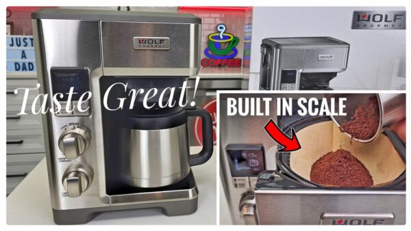 Wolf Gourmet Coffee Maker with Built In Ground Coffee Scale Review