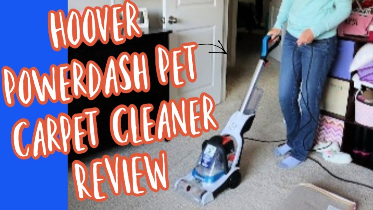 Hoover Powerdash Pet Carpet Cleaner: Compact and Powerful (Not Sponsored)