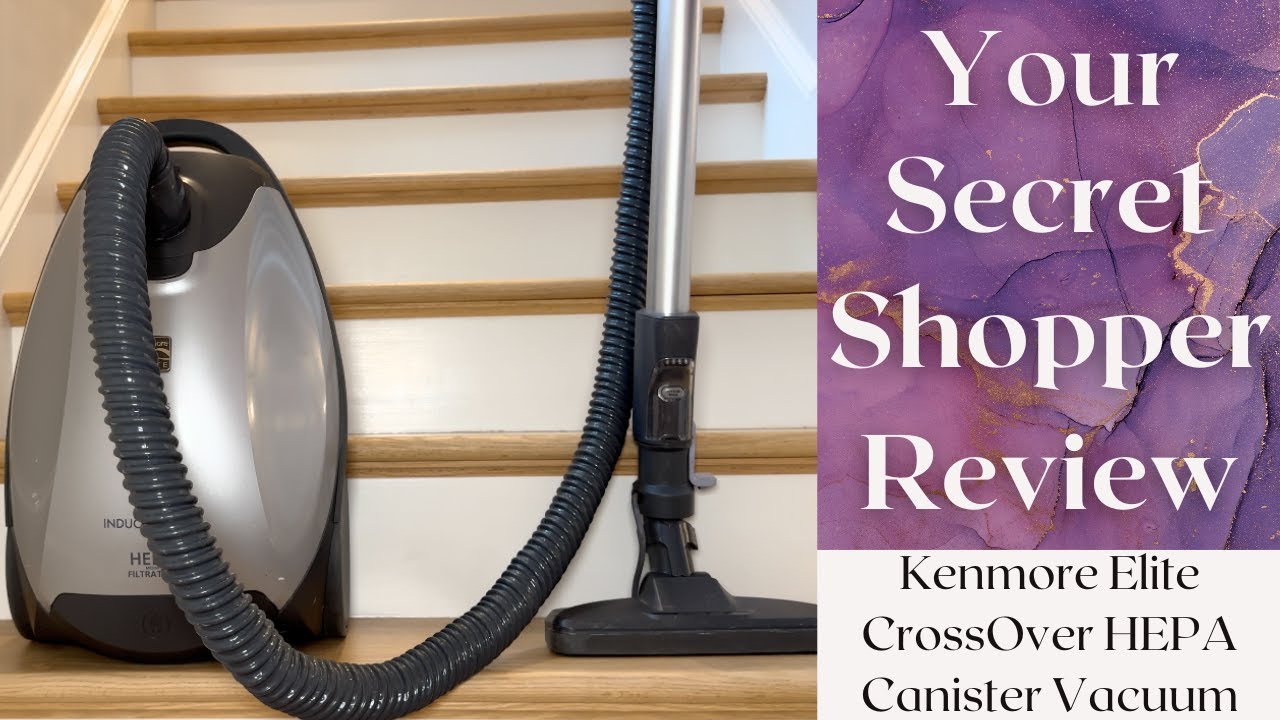 Kenmore Elite CrossOver HEPA Canister Vacuum