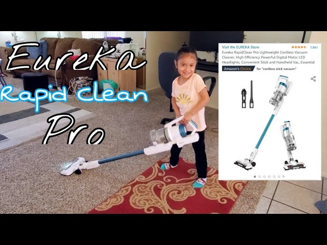 EUREKA RAPID CLEAN PRO FULL REVIEW AND TESTING!!! | OVERLOOKED CORDLESS VACUUM