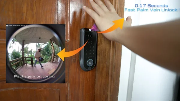 The world's No. 1 Vein Recognition Smart Lock - Lockin Veno Pro