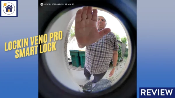 Lockin Veno Pro Smart Lock Review: Fast Palm Unlock & 2K Video Doorbell