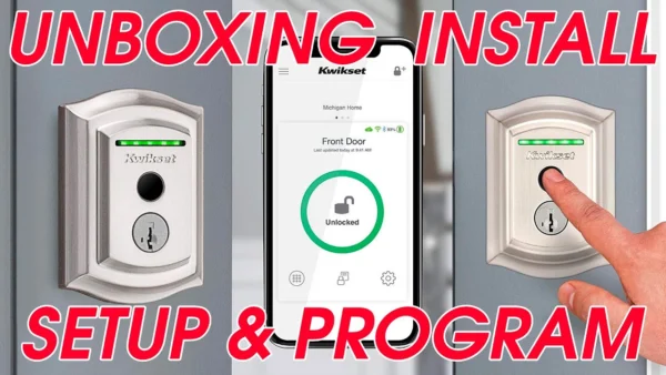 Kwikset Halo Touch Unboxing, Install, Setup (Fingerprint Smart Lock)